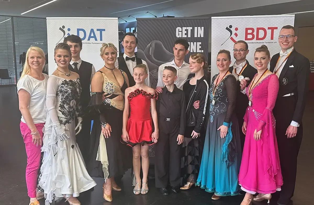 Platzierte der Tanzschule Richter bei der Deutschen Meisterschaft 2025